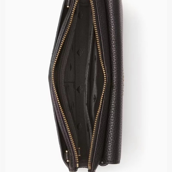Kate Spade Black Leather Crossbody Bag - Picture 6 of 7